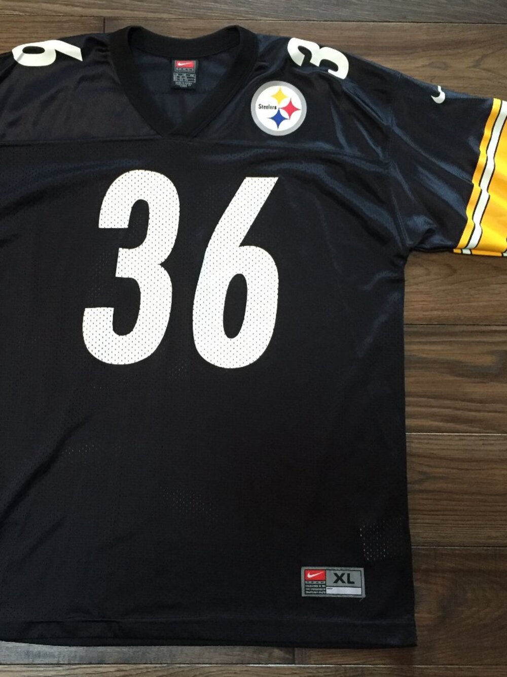 Jerome Bettis Pittsburgh Steelers Vintage Nike NFL Jersey Youth XL